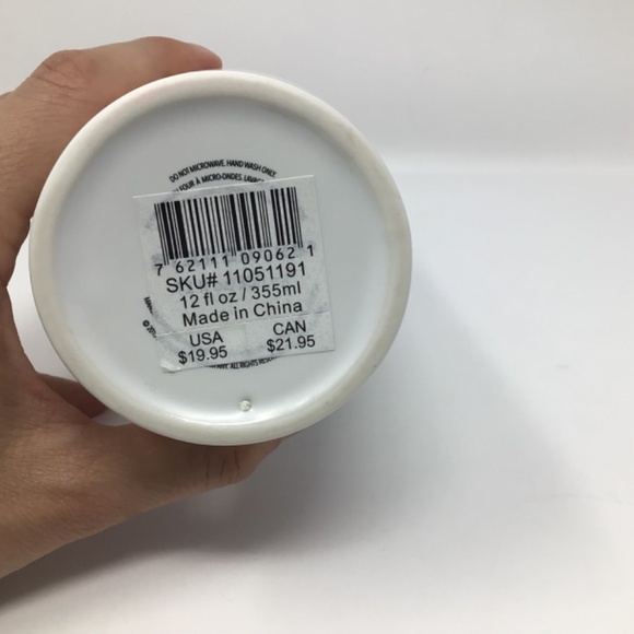 Starbucks 2015 Gold Peace Sign Travel Coffee Tea 12oz Tumbler - Picture 4 of 7